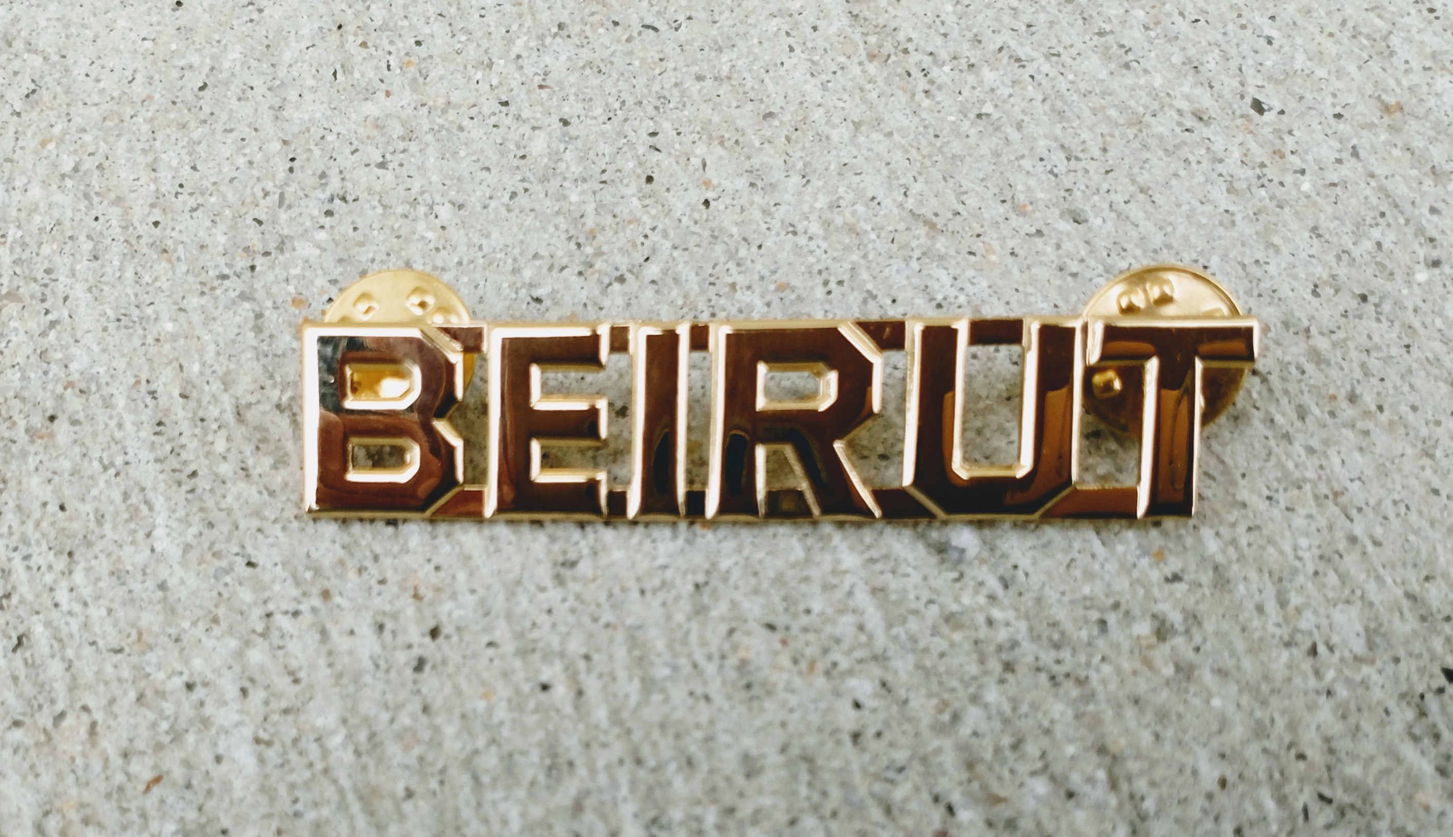 Beirut hat pin